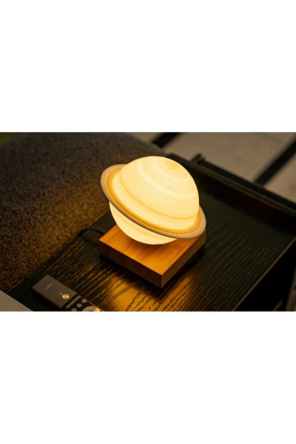 Led lampa Gingko Design Smart Saturn Lamp G075WT oranžová