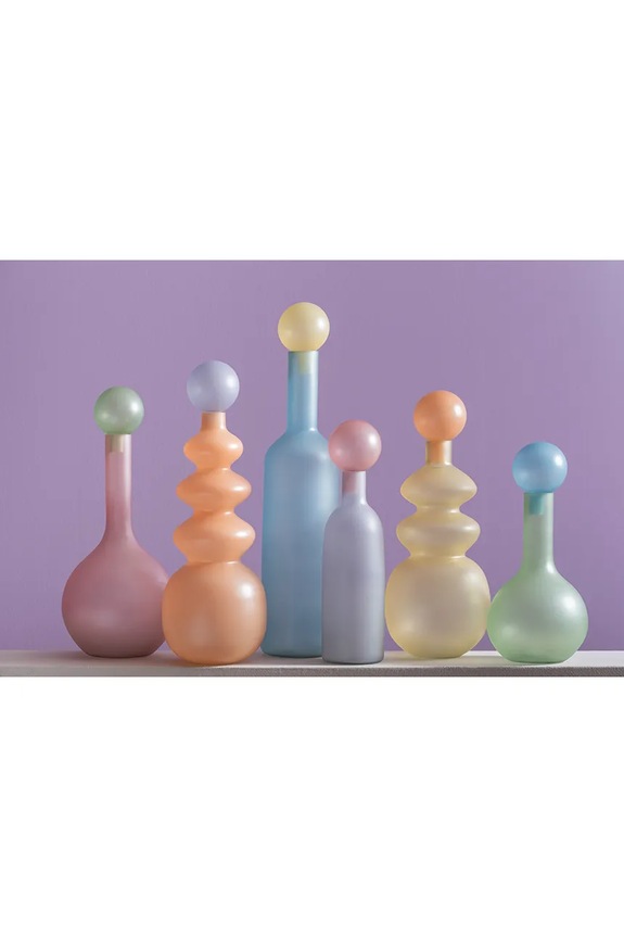 Dnevni boravak i spavaća soba Ukrasna vaza Present Time Alegre Botellin PT4266PU šarena