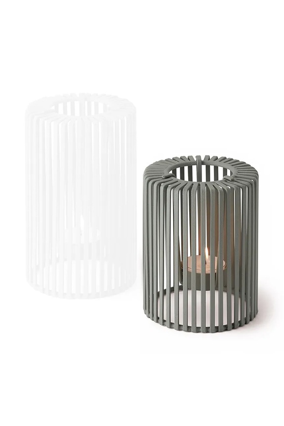 Ukrasni svijećnjak Philippi Oslo S 13 cm siva P254030