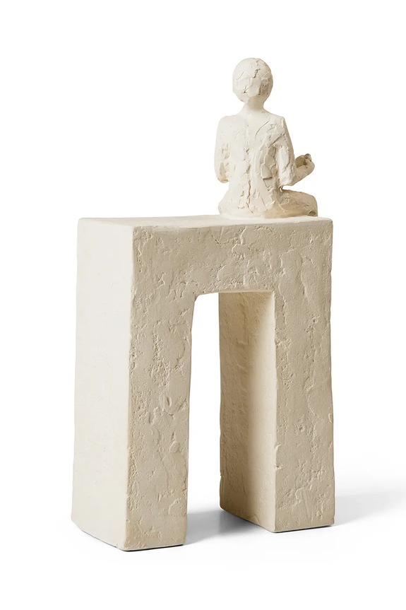 Dekorativna figura Kähler Astro Gemini 24 cm 693502 bela