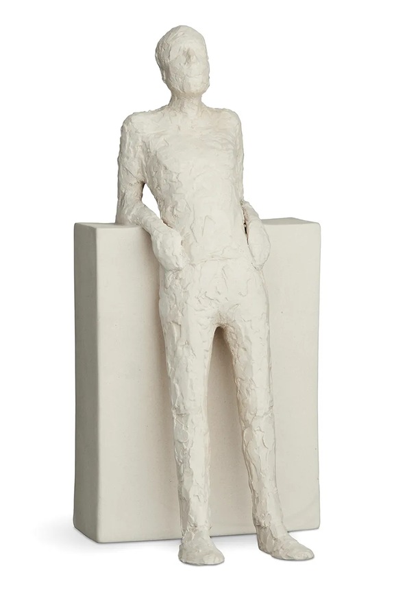 Kähler dekoratív figura The Hedonist 22 cm fehér 691019