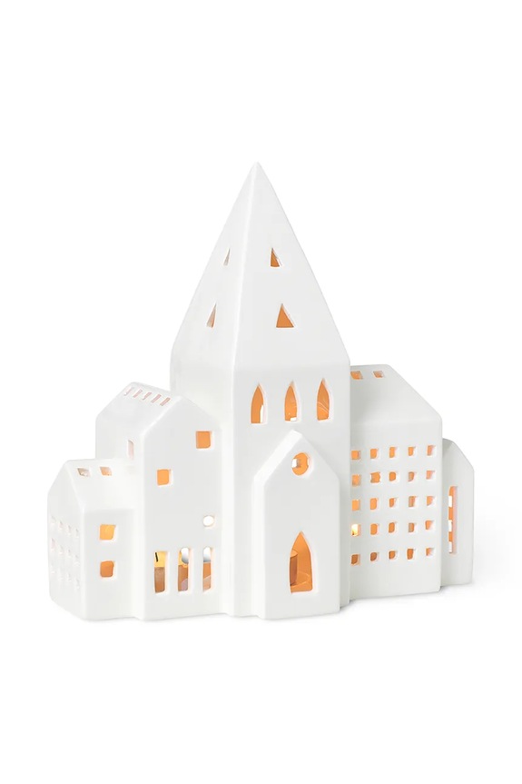 Kähler lámpás Urbania Lighthouse City 21 cm 693521 fehér AA00