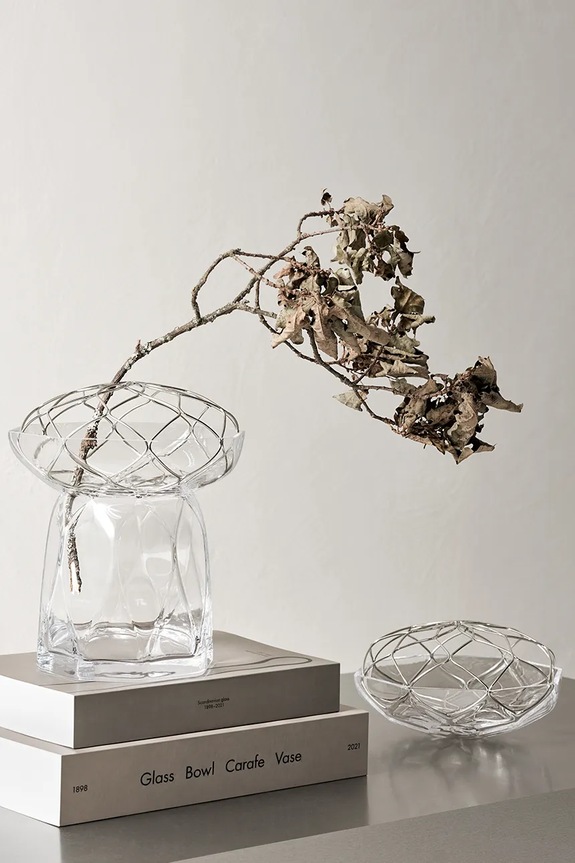 Orrefors vază decorativă Bloom 12,5 cm 6400025 transparent AA00