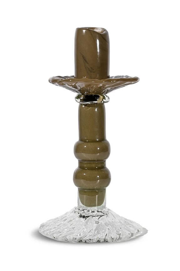 Ukrasni svijećnjak Byon Lara 22 cm S smeđa 5280606700