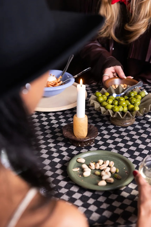 Ukrasni svijećnjak Byon Lara 9 cm XS 5280607811 smeđa AA00