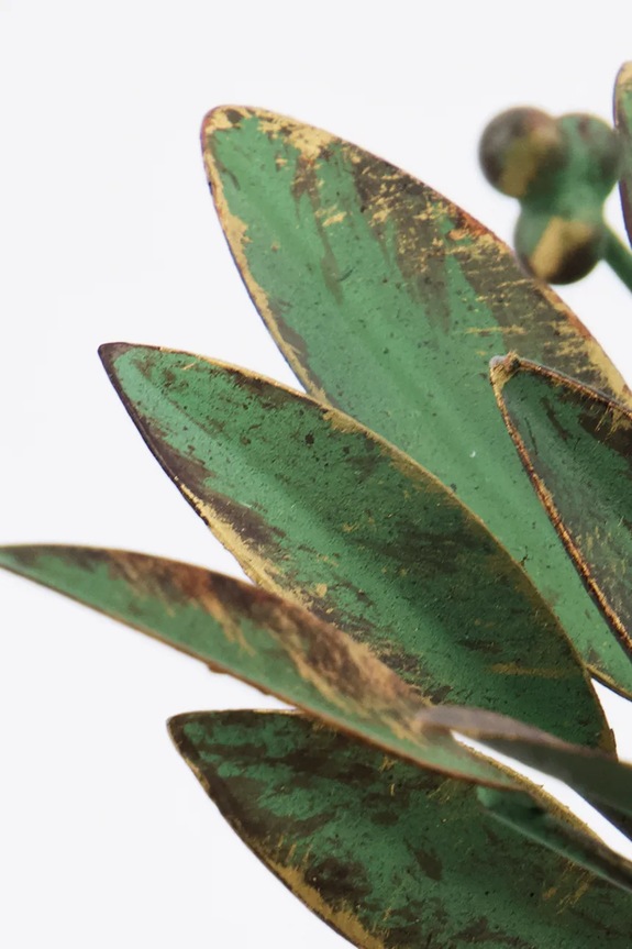 Διακοσμητικό κηροπήγιο House Doctor HDLeaves 20 cm 205340405 πράσινο AA00