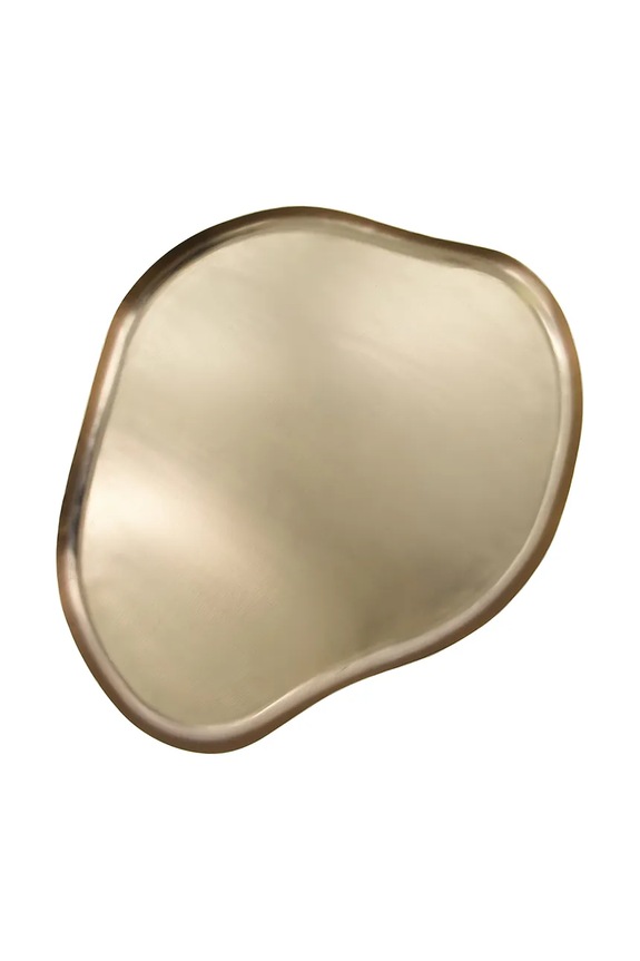 Dekorativni pladanj House Doctor HDOsea 35 x 41 cm zlatna 266140025