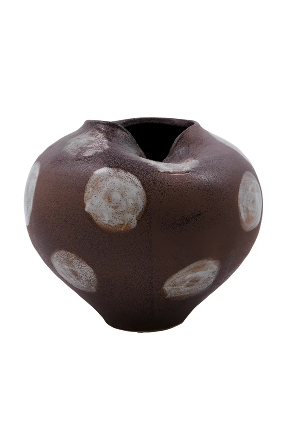 Ukrasna vaza House Doctor HDExpo 19 cm bordo 900000018