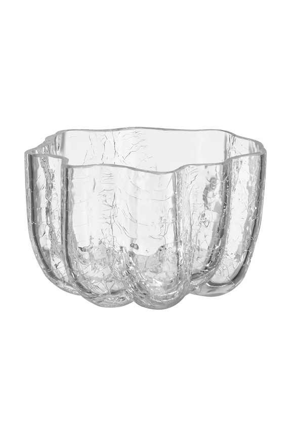Kosta Boda sfeșnic decorativ Crackle 5,8 cm transparent 7062424