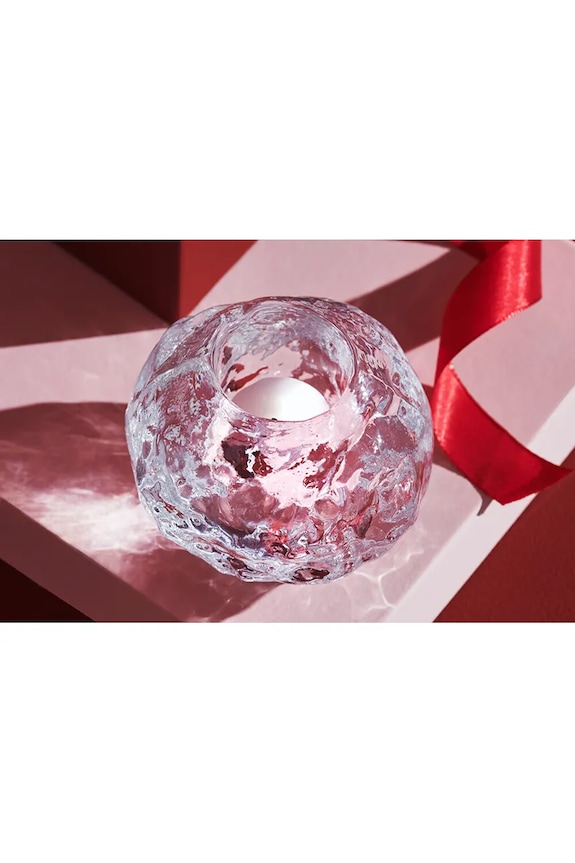 Гостиная и спальня Декоративный подсвечник Kosta Boda Snowball 9 cm 7067353 прозрачный