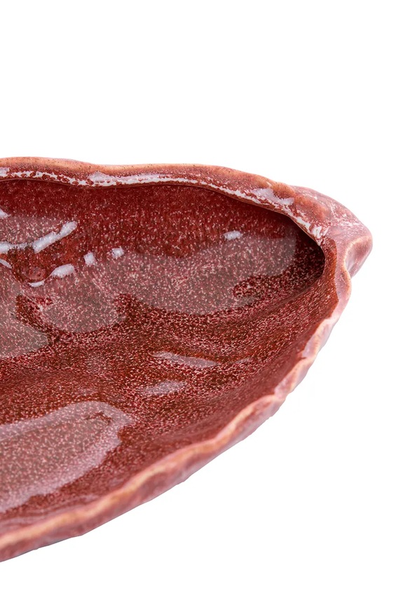 Salon i sypialnia Light & Living miska dekoracyjna 14,5 x 9 x 4 cm 6357337 różowy