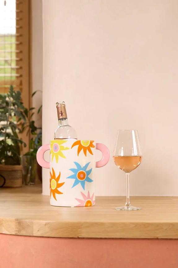 Qué Rico vaso decorativo Isabel 22,5 x 14,5 x 19,5 cm 148.01394 multicolore AA00