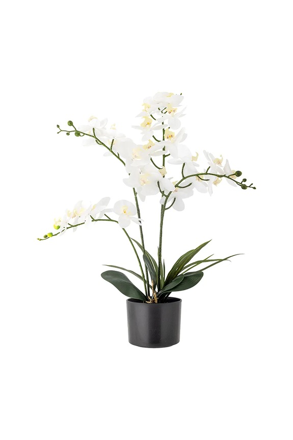 Umelá rastlina v kvetináči Bloomingville Orchid Plant 84 cm viacfarebná 82061501