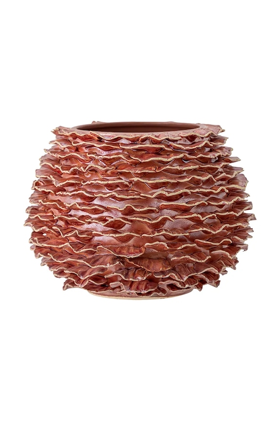 Bloomingville wazon dekoracyjny Morwen 22 x 16 cm różowy 82061349