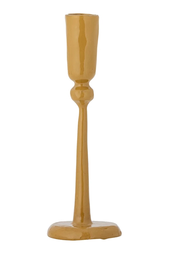 Dekoračný svietnik Bloomingville Eber 19 x 6 cm žltá 82068678