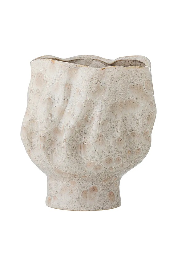 Dekoratívna váza Bloomingville Adair 21 x 24 cm 82072443 béžová AA00