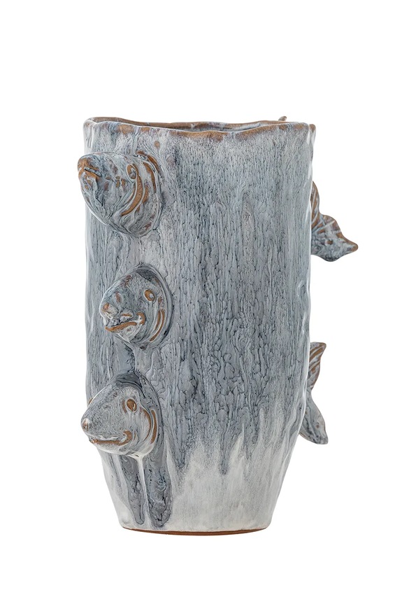 Bloomingville vaso decorativo Tace 23,5 x 23 x 13 cm 82072576 blu AA00