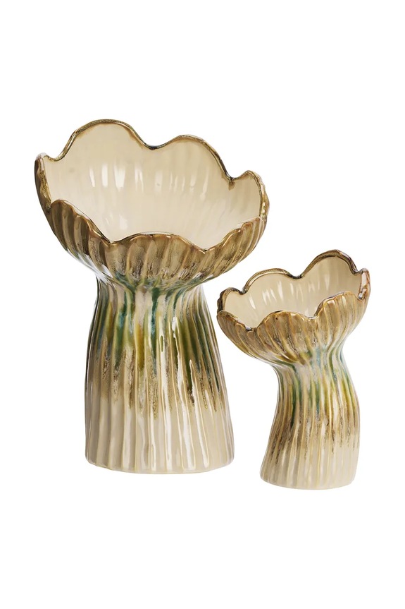 Living și dormitor Madam Stoltz vază decorativă 14 x 20,5 cm V33607.540532 multicolor