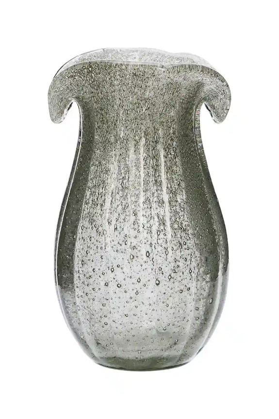 Madam Stoltz wazon dekoracyjny 10 x 17 cm szary EV.29232