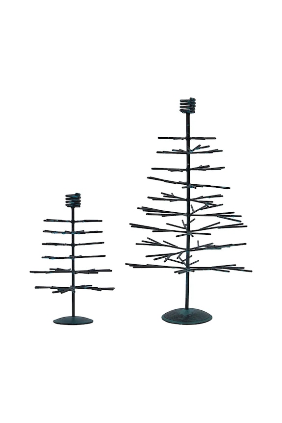 House Doctor candeliere decorativo HDTree 16 cm pacco da 2 nero 206971034