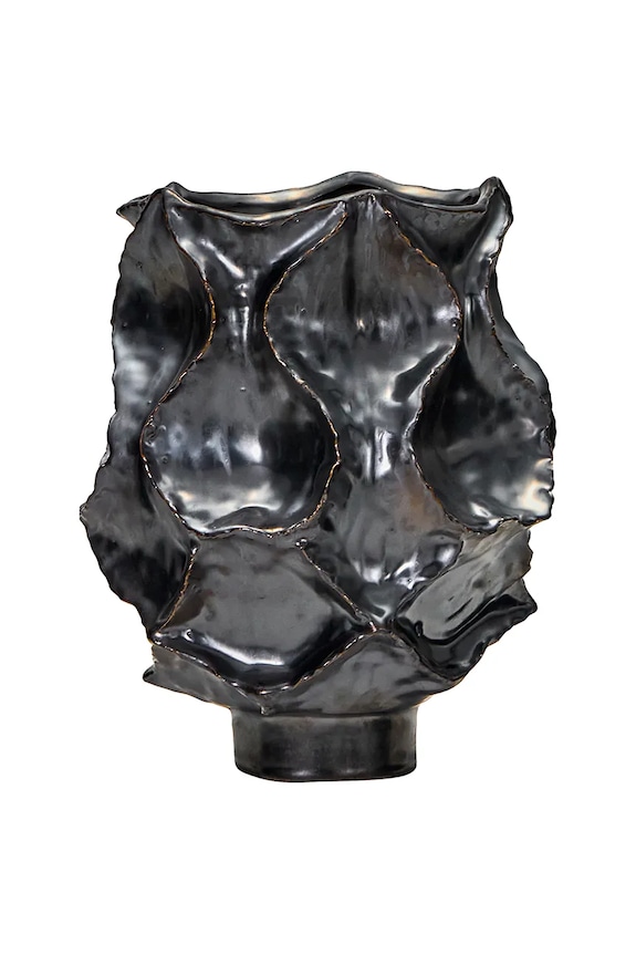 Ukrasna vaza House Doctor HDWaves 25 x 20,5 cm šarena 900000034