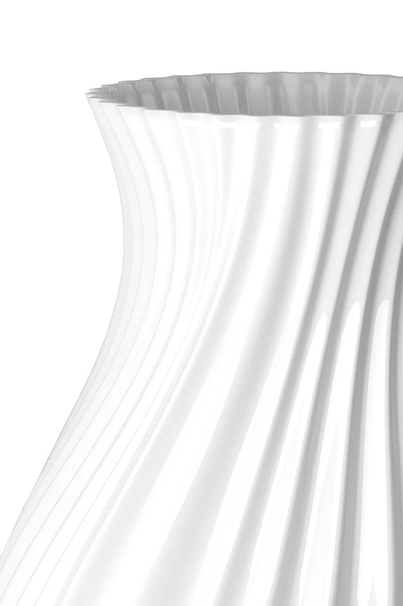 Διακοσμητικό βάζο Rosendahl Twist 25 x 15 cm 201021 λευκό AA00