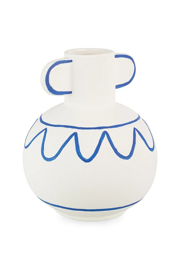 Декоративна ваза Bizzotto Amphora 14,2 x 18 cm блакитний 503417