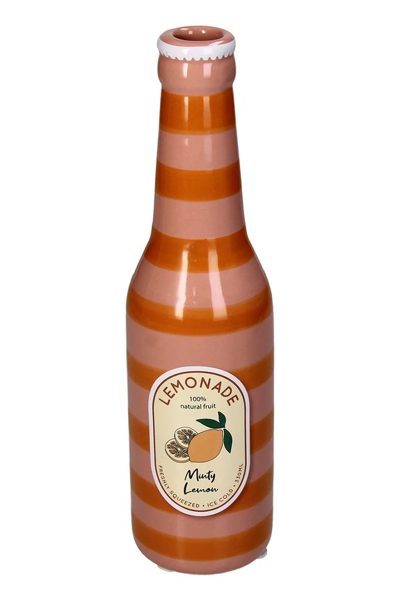 home & lifestyle wazon dekoracyjny 24 x 6,5 x 6,5 cm multicolor KAL.4128