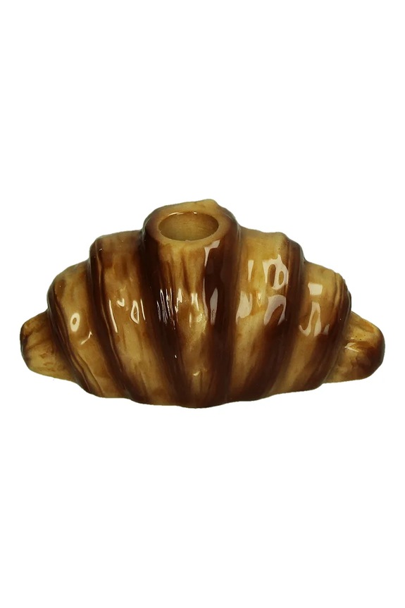 home & lifestyle sfeșnic decorativ 6,4 x 8,5 x 14,4 cm KAL.7185 maro AA00