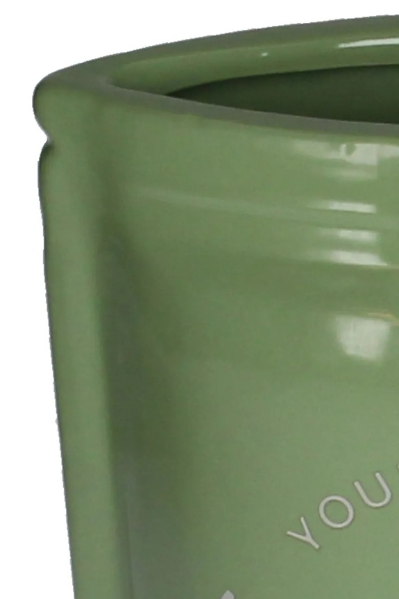 Dekoratívna váza home & lifestyle Matcha 22,5 x 9 x 16 cm KAL.7600 zelená AA00
