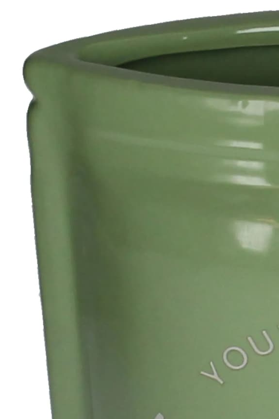 Dekoratívna váza home & lifestyle Matcha 22,5 x 9 x 16 cm KAL.7600 zelená AA00