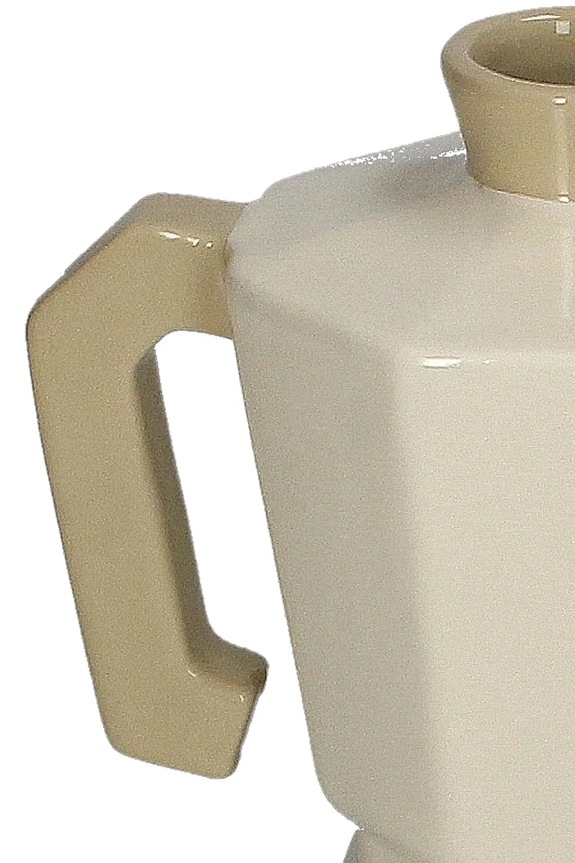 Dekoratívna váza home & lifestyle Percolator 25 x 11,5 x 17,5 cm KAL.7601 béžová AA00