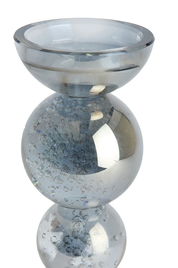 Dekoračný svietnik Light & Living 9,5 x 34 cm 6074064 modrá AA00
