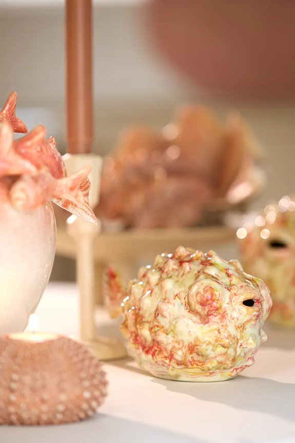 Dekorativna figura Light & Living 20 x 11,5 x 11,5 cm 7606113 pisana