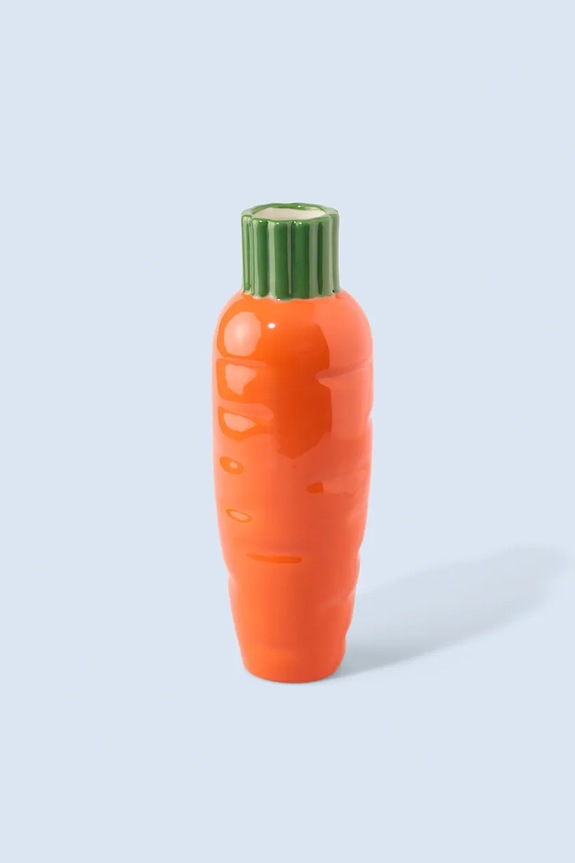 Fluid Market wazon dekoracyjny 25,5 x 8,6 x 8,6 cm pomarańczowy AAVSECARROT
