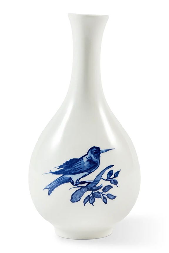 Pols Potten vază decorativă small bird 8,7 x 17 cm alb 230.205.437