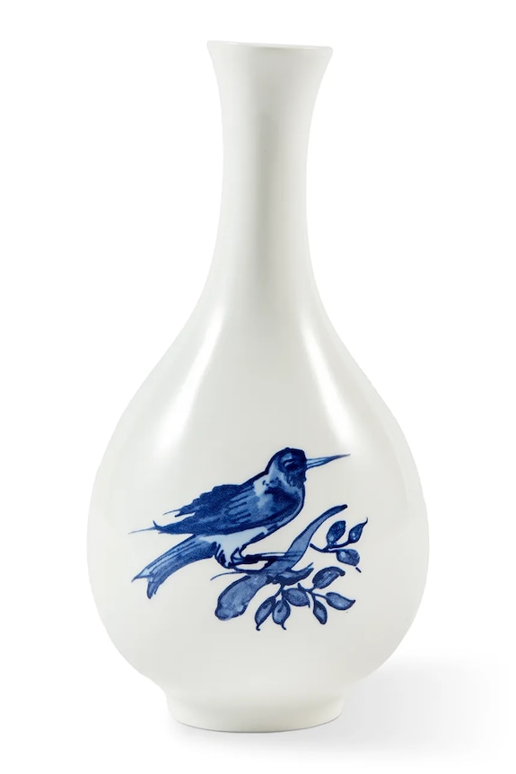 Pols Potten vază decorativă small bird 8,7 x 17 cm alb 230.205.437