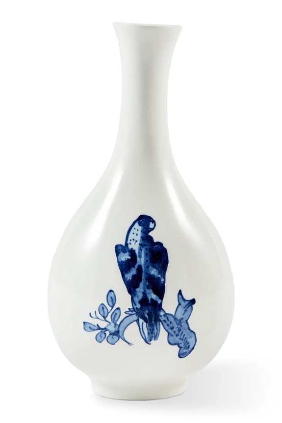 Pols Potten vază decorativă small bird 8,7 x 17 cm alb 230.205.439