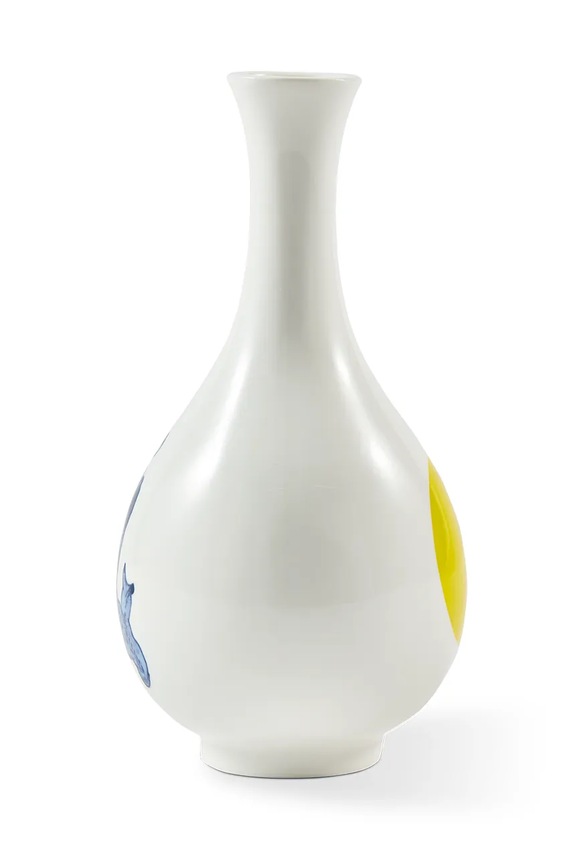 Pols Potten vază decorativă small bird 8,7 x 17 cm 230.205.439 alb AA00