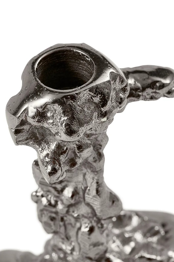 Pols Potten świecznik dekoracyjny Drip S 14 x 8 cm 390.225.207 szary