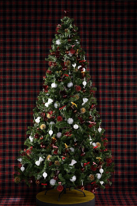 Σετ χριστουγεννιάτικων διακοσμητικών Pols Potten ornaments fat neck 5,5 x 8,5 cm 3-pack 140.300.294 πορτοκαλί