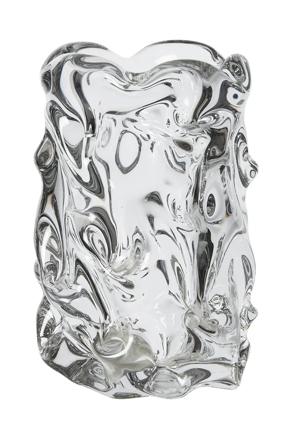 Ukrasna vaza ferm LIVING 12 x 16 cm transparentna 1104272100