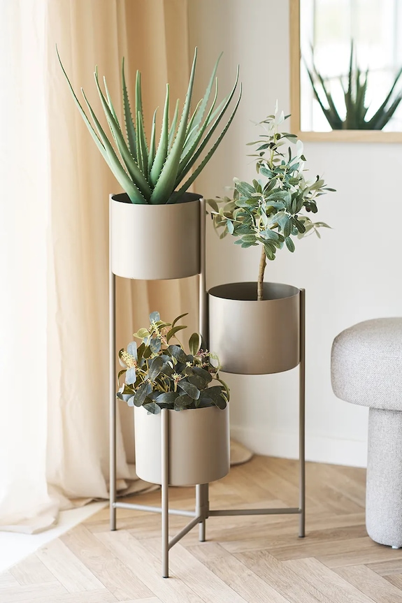 Dnevni boravak i spavaća soba Umjetna biljka u lončanici House Nordic 35 cm 9510001 zelena