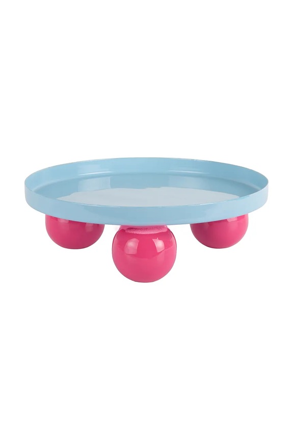 Dekorativni pladanj Present Time Funky 20 cm plava PT4309LB