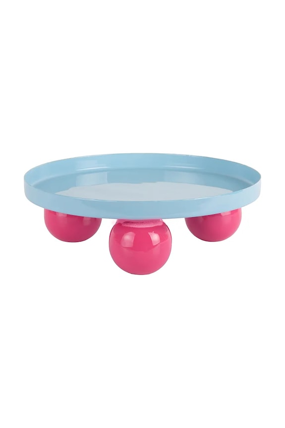 Present Time tavă decorativă Funky 20 cm albastru PT4309LB