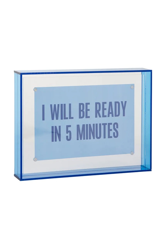 Κορνίζα Present Time Gayo M/19 x 14 cm μπλε PT4325DB