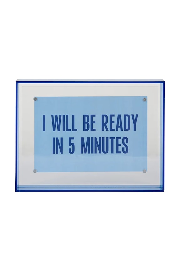 Κορνίζα Present Time Gayo M/19 x 14 cm PT4325DB μπλε AA00