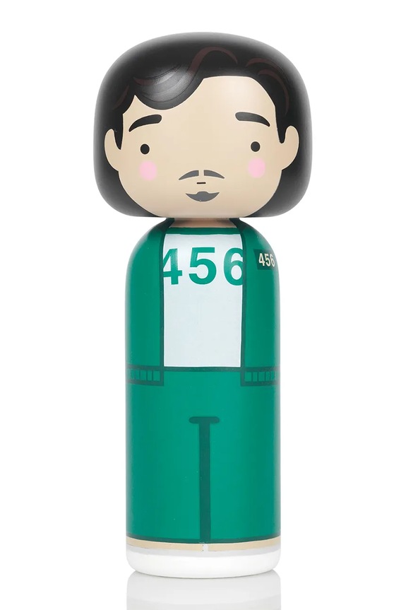 Διακοσμητική φιγούρα Lucie Kaas Kokeshi x Squid Game 14,5 cm πολύχρωμο SI02SG456
