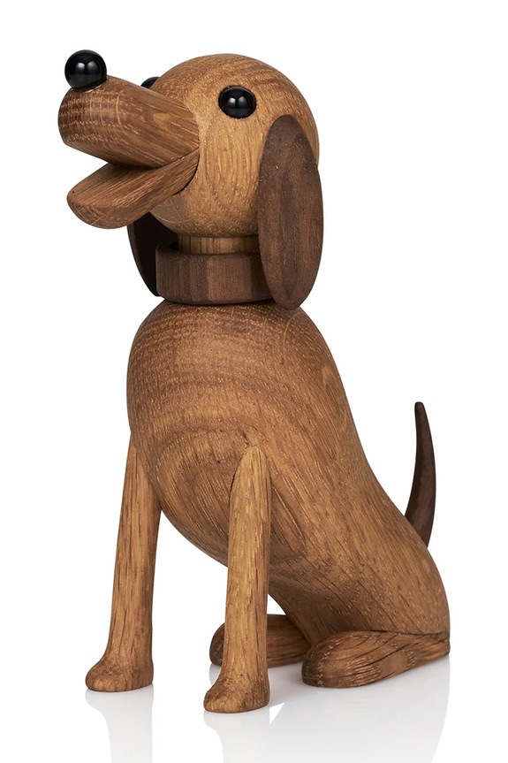 Dekorativna figura Lucie Kaas Bella 12 cm rjava DG01OAK