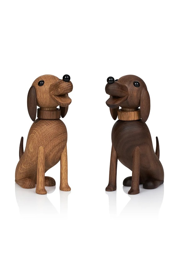 Dekorativna figura Lucie Kaas Bella 12 cm DG01OAK rjava AA00
